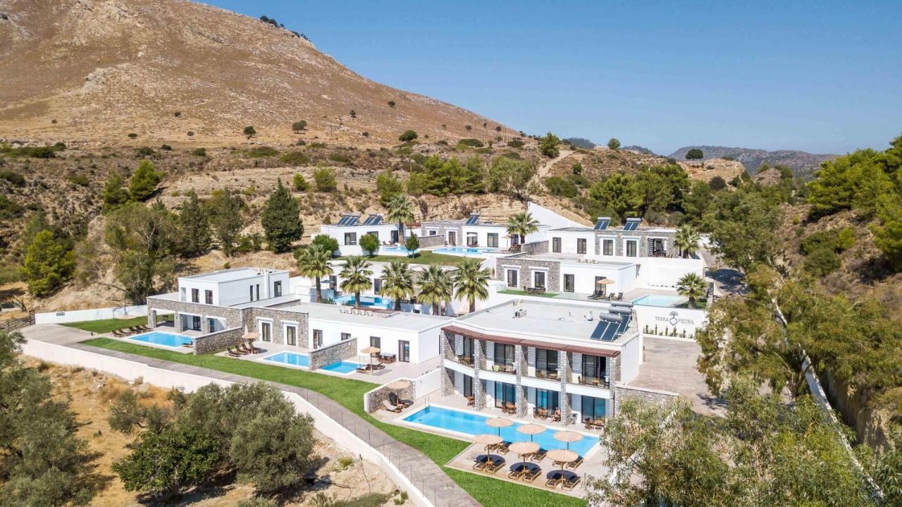 Terra Pietra Luxury Villas & Suites Lardos Dış mekan fotoğraf