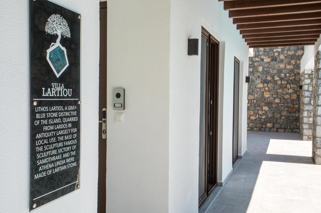 Terra Pietra Luxury Villas & Suites Lardos Dış mekan fotoğraf